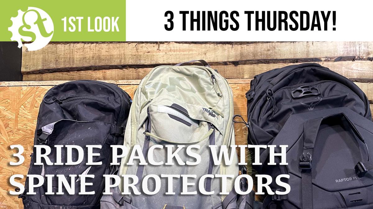 'Video thumbnail for Three Ride Packs - A First Look'